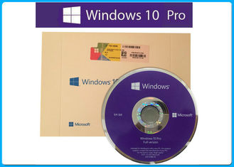 Pro paquet professionnel du bit DVD du Français 64 de Microsoft Windows 10 véritables/fait dans la clé originale de l'Allemagne activée